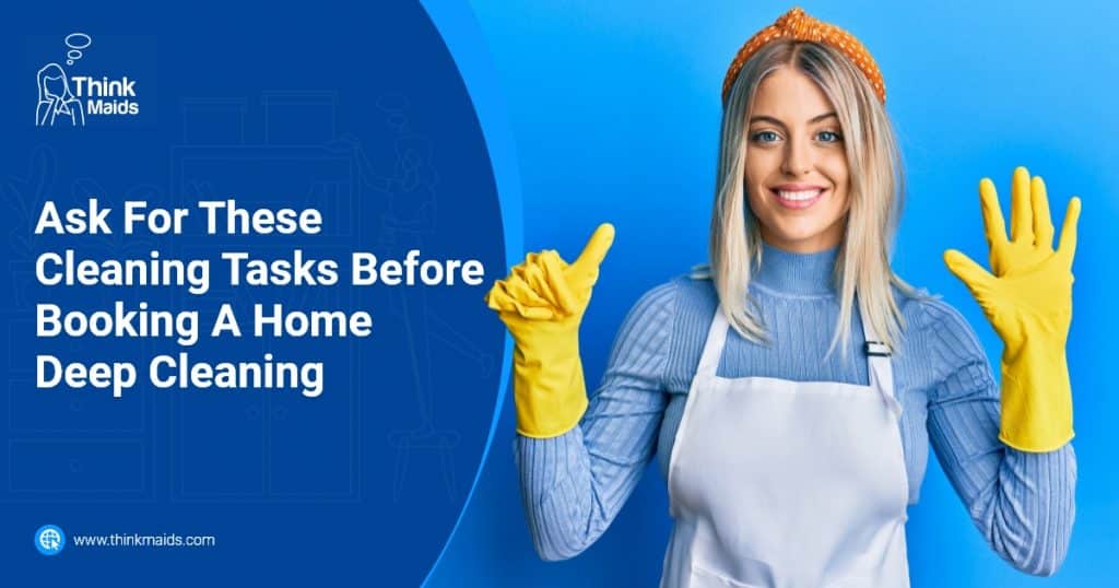 Booking A Home Deep Cleaning